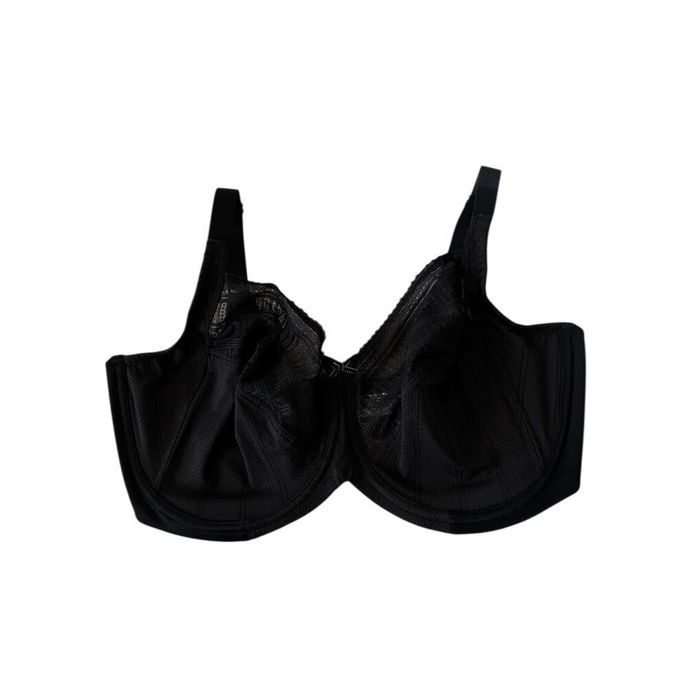 Lilyette Enchantment Minimizer Bra Lace Unlined Underwire Women’s 40DDD 0434